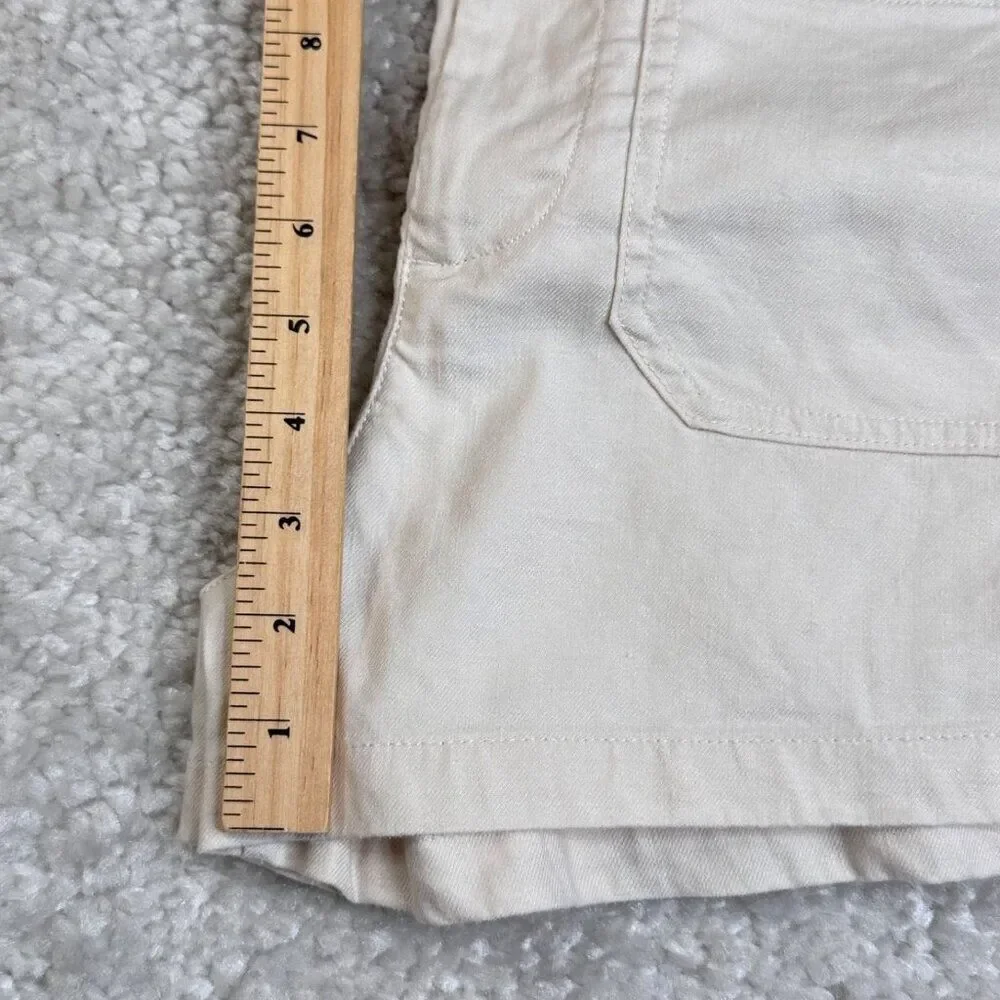 Anthropologie Maeve The Colette Short Ivory 31 - Picture 8 of 10
